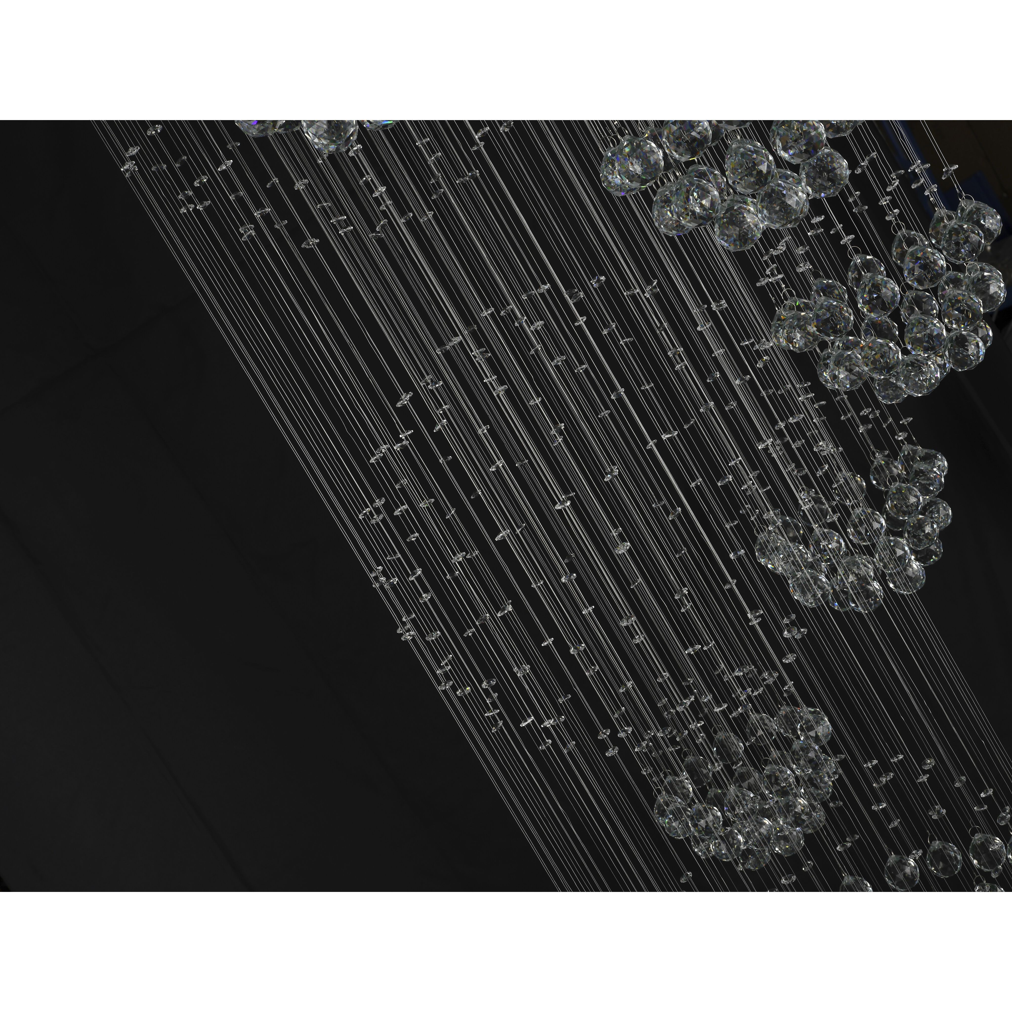 Canada 16 Light 39.3 inch Chrome Chandelier Ceiling Light